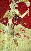 unknow artist kretensisk yngling med liljekrona, vaggmalning i knossos china oil painting artist
